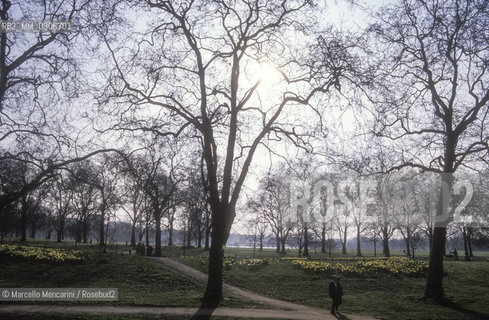Hyde Park in London, about 1988 - ©Marcello Mencarini/Rosebud2