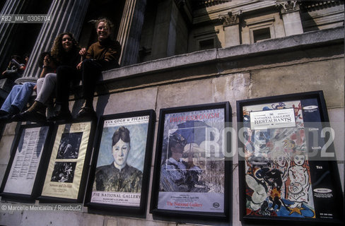 London National Gallery, about 1988 - ©Marcello Mencarini/Rosebud2