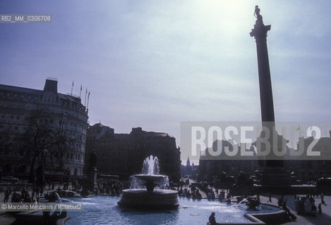 London, about 1988. Trafalgar Square - ©Marcello Mencarini/Rosebud2