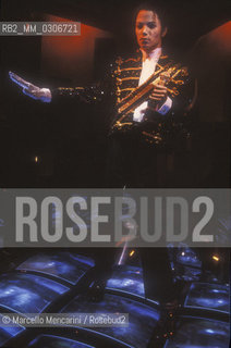 London, about 1988. Wax statue of Michael Jackson at Rock Circus / Londra, 1988 circa. Statua di cera di Michael Jackson al Rock Circus - ©Marcello Mencarini/Rosebud2