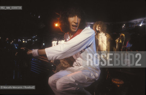 London, about 1988. Wax statues of The Who at Rock Circus / Londra, 1988 circa. Statue di cera degli Who al Rock Circus - ©Marcello Mencarini/Rosebud2