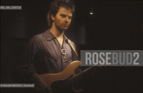 London, about 1988. Wax statue of Sting at Rock Circus / Londra, 1988 circa. Statua di cera di Sting al Rock Circus - ©Marcello Mencarini/Rosebud2