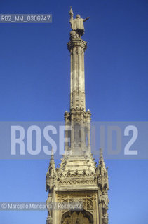 MADRID, Monument to Christopher Columbus in Plaza de Colón (Columbus Square) / MADRID, monumento a Cristoforo Colombo in Plaza de Colón (piazza Colombo) - ©Marcello Mencarini/Rosebud2