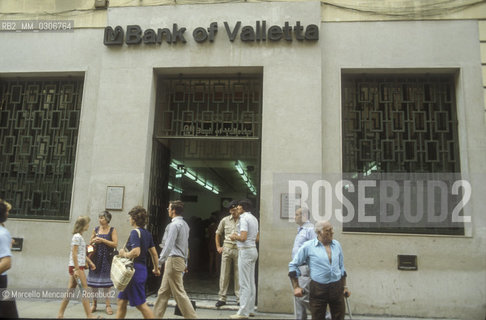 MALTA, Bank of Valletta - ©Marcello Mencarini/Rosebud2
