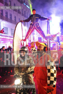Marseille-Provence 2013 (Marseille European capital of culture in 2013). January 12, Opening Celebration: The Light Parade / Marseille-Provence 2013 (Marsiglia capitale europea della cultura nel 2013). 12 gennaio, Cerimonia di apertura: La parata delle luci - ©Marcello Mencarini/Rosebud2