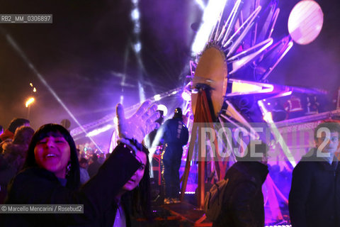 Marseille-Provence 2013 (Marseille European capital of culture in 2013). January 12, Opening Celebration: The Light Parade / Marseille-Provence 2013 (Marsiglia capitale europea della cultura nel 2013). 12 gennaio, Cerimonia di apertura: La parata delle luci - ©Marcello Mencarini/Rosebud2