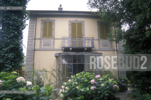Torre del Lago (Lucca), 1989. Villa Puccini, the house where Italian composer Giacomo Puccini lived from 1900 until 1921 / Torre del Lago (Lucca), 1989. Casa dove visse il compositore Giacomo Puccini dal 1900 fino al 1921 - ©Marcello Mencarini/Rosebud2