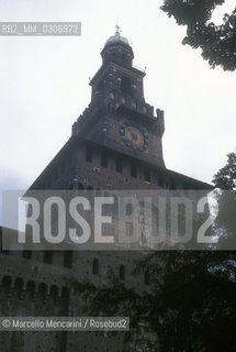 Milano, 1988 circa. Castello Sforzesco - ©Marcello Mencarini/Rosebud2