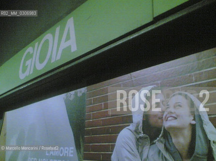 Milan, September 21, 2004 / Milano, 21 settembre 2004. Fermata Melchiorre Gioia della metropolitana - ©Marcello Mencarini/Rosebud2