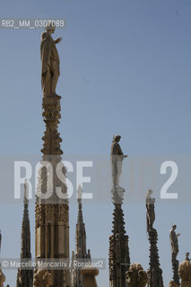 Spiers of Milan Cathedral (September 2008) / Guglie del Duomo di Milano (settembre 2008) - ©Marcello Mencarini/Rosebud2