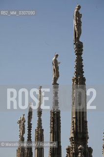 Spiers of Milan Cathedral (September 2008) / Guglie del Duomo di Milano (settembre 2008) - ©Marcello Mencarini/Rosebud2