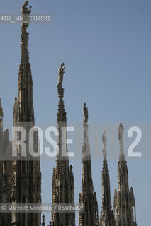 Spiers of Milan Cathedral (September 2008) / Guglie del Duomo di Milano (settembre 2008) - ©Marcello Mencarini/Rosebud2