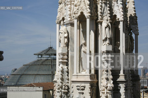 Spier of Milan Cathedral (August 2008) / Guglia del Duomo di Milano (agosto 2008) - ©Marcello Mencarini/Rosebud2