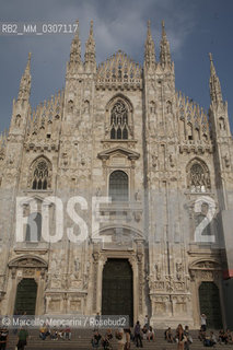 Facade of the Milan Cathedral (September 2008) / Facciata del Duomo di Milano (settembre 2008) - ©Marcello Mencarini/Rosebud2