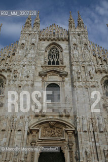 Facade of the Milan Cathedral (September 2008) / Facciata del Duomo di Milano (settembre 2008) - ©Marcello Mencarini/Rosebud2
