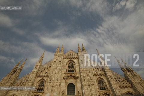 Facade of the Milan Cathedral (September 2008) / Facciata del Duomo di Milano (settembre 2008) - ©Marcello Mencarini/Rosebud2