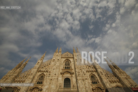 Facade of the Milan Cathedral (September 2008) / Facciata del Duomo di Milano (settembre 2008) - ©Marcello Mencarini/Rosebud2