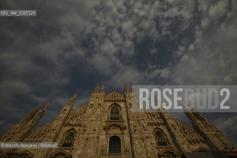Facade of the Milan Cathedral (September 2008) / Facciata del Duomo di Milano (settembre 2008) - ©Marcello Mencarini/Rosebud2