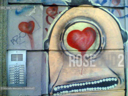 Milan, September 2006. Graffiti in the Isola district / Milano, settembre 2006. Graffiti nel quartiere Isola - ©Marcello Mencarini/Rosebud2