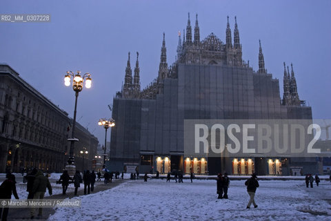 Milan Cathedral in restoration, January 2006 / Il Duomo di Milano in restauro, gennaio 2006 - ©Marcello Mencarini/Rosebud2