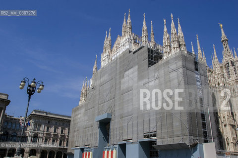 Milan Cathedral in restoration, June 2005 / Il Duomo di Milano in restauro, giugno 2005 - ©Marcello Mencarini/Rosebud2