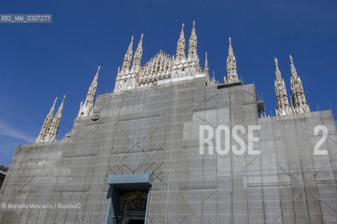Milan Cathedral in restoration, June 2005 / Il Duomo di Milano in restauro, giugno 2005 - ©Marcello Mencarini/Rosebud2