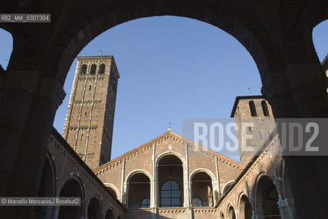 Basilica of SantAmbrogio in Milan / Milano, Basilica di SantAmbrogio - ©Marcello Mencarini/Rosebud2