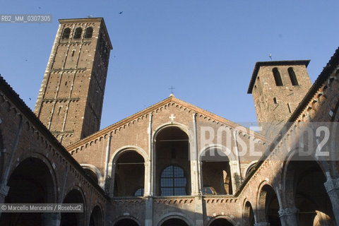 Basilica of SantAmbrogio in Milan / Milano, Basilica di SantAmbrogio - ©Marcello Mencarini/Rosebud2