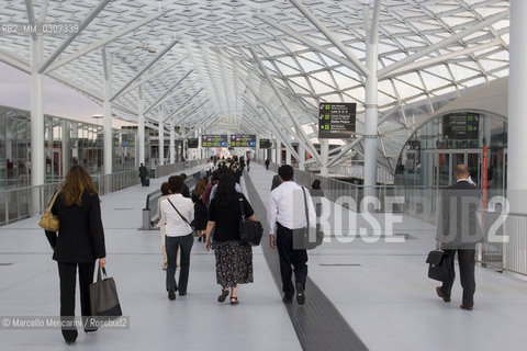 Details of the New Trade Fair of Milan, designed by architect Massimiliano Fuksas, 2006 / Dettagli della nuova Fiera di Milano progettata dallarchitetto massimiliano Fuksas, 2006 - ©Marcello Mencarini/Rosebud2