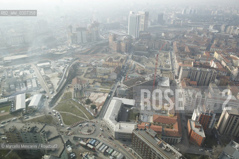 View of Milan from the New Lombardy Region Headquarters (2010) / Veduta di Milano dal nuovo Palazzo della Regione (2010) - ©Marcello Mencarini/Rosebud2