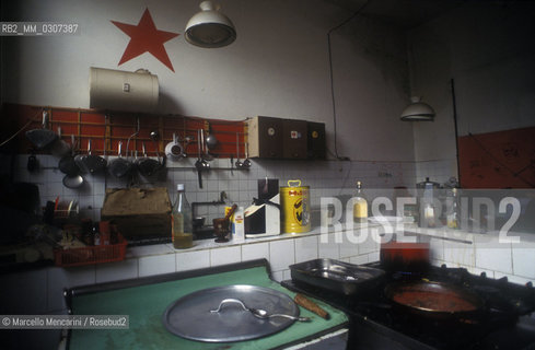 Milan, about 1995. Social Center Leoncavallo / Milano, 1995 circa. Centro sociale Leoncavallo - ©Marcello Mencarini/Rosebud2