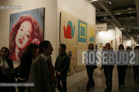 Milan, April 2008. MiArt 2008, the 13th edition of Milans International Modern and Contemporary Art Fair / Milano, aprile 2008. MiArt 2008, tredicesima edizione della Fiera Internazionale di Arte Moderna e Contemporanea di Milano - ©Marcello Mencarini/Rosebud2
