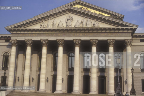 MUNICH, Nationaltheater (National Theater) / MONACO DI BAVIERA, Nationaltheater (Teatro Nazionale) - ©Marcello Mencarini/Rosebud2