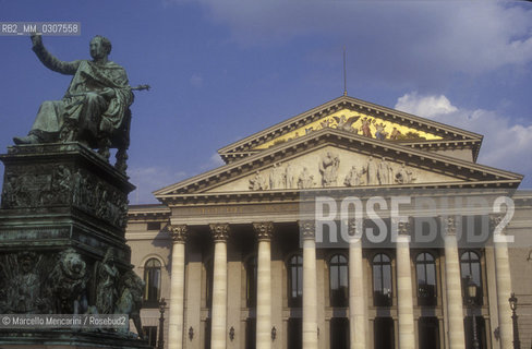 MUNICH, Nationaltheater (National Theater) / MONACO DI BAVIERA, Nationaltheater (Teatro Nazionale) - ©Marcello Mencarini/Rosebud2