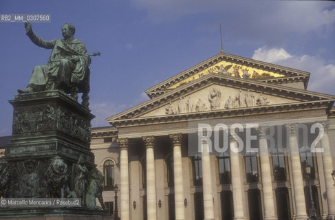 MUNICH, Nationaltheater (National Theater) / MONACO DI BAVIERA, Nationaltheater (Teatro Nazionale) - ©Marcello Mencarini/Rosebud2