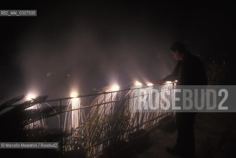 NAPLES, New Years Eve fireworks / NAPOLI, fuochi dartificio di capodanno - ©Marcello Mencarini/Rosebud2