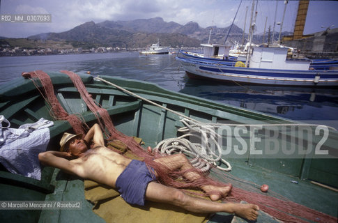 Giardini Naxos, Sicily (Italy). Fisherman / Giardini Naxos (Messina). Pescatore - ©Marcello Mencarini/Rosebud2
