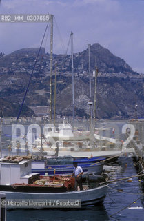 Giardini Naxos, Sicily (Italy). Fishing boats / Giardini Naxos (Messina). Barche da pesca - ©Marcello Mencarini/Rosebud2
