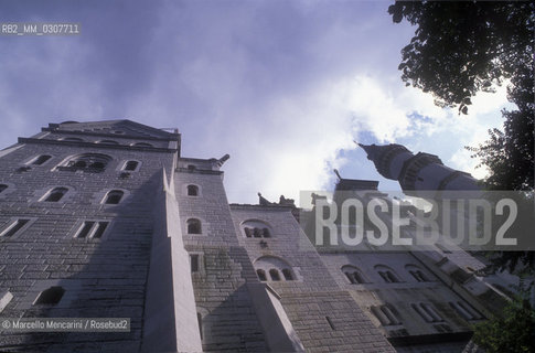 Bavaria, Germany. Neuschwanstein Castle, commissioned by king Ludwig II of Bavaria (1845-1886) / Baviera, Germania. Castello di Neuschwanstein, fatto costruire dal re Ludovico II di Baviera - ©Marcello Mencarini/Rosebud2
