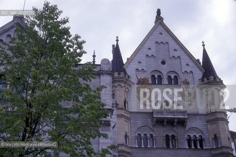 Bavaria, Germany. Neuschwanstein Castle, commissioned by king Ludwig II of Bavaria (1845-1886) / Baviera, Germania. Castello di Neuschwanstein, fatto costruire dal re Ludovico II di Baviera - ©Marcello Mencarini/Rosebud2