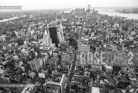 New York, 1989. View of Manhattan from the Trump Tower / New York, 1989. Panorama di Manhattan dalla Trump Tower - ©Marcello Mencarini/Rosebud2