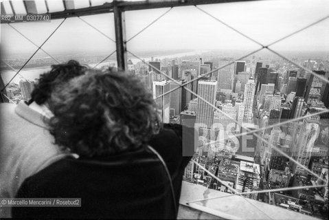 New York, 1989. View of Manhattan from the Trump Tower / New York, 1989. Panorama di Manhattan dalla Trump Tower - ©Marcello Mencarini/Rosebud2