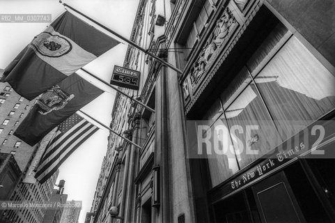 New York (1989). Headquarters for The New York Times newspaper / New York (1989). Sede del giornale The New York Times - Marcello Mencarini
 ©Marcello Mencarini/Rosebud2