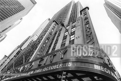 New York (1989). Radio City Music Hall - ©Marcello Mencarini/Rosebud2