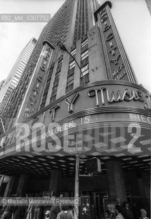 New York (1989). Radio City Music Hall - ©Marcello Mencarini/Rosebud2