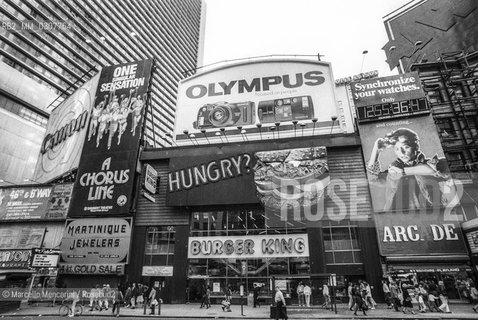New York (1989). Times Square - ©Marcello Mencarini/Rosebud2