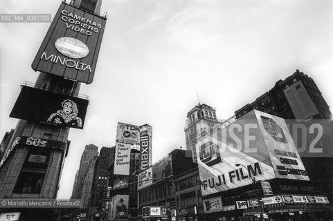 New York (1989). Times Square - ©Marcello Mencarini/Rosebud2