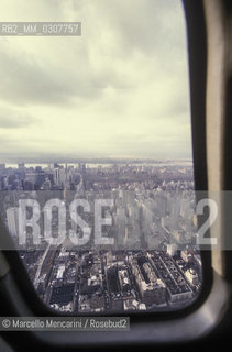 Aerial view of New York (1989) / Veduta aerea di New York - ©Marcello Mencarini/Rosebud2