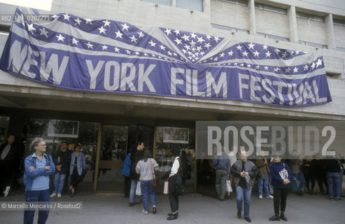 New York, 1989. Seat of the New York Film Festival / New York, 1989. Sede del New York Film Festival - ©Marcello Mencarini/Rosebud2
