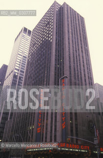New York (1989). Radio City Music Hall - ©Marcello Mencarini/Rosebud2